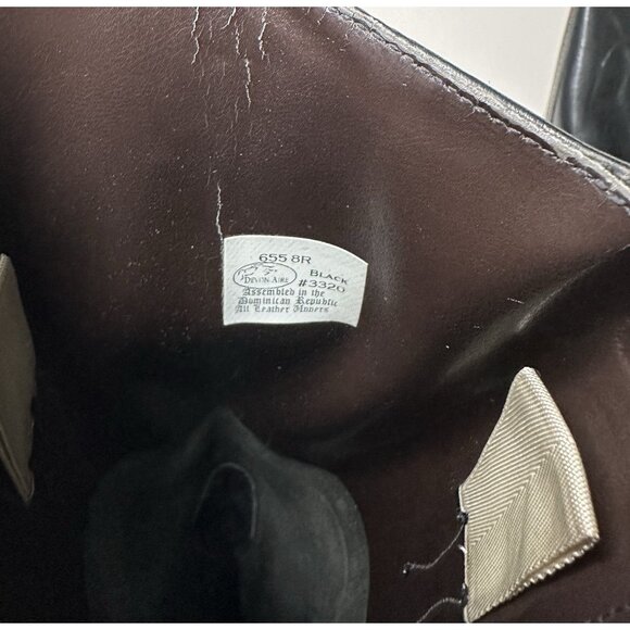 Devon-Aire Ladies Black Riding/Field Boots Size 8R Calf With Boot Pulls - Picture 3 of 8